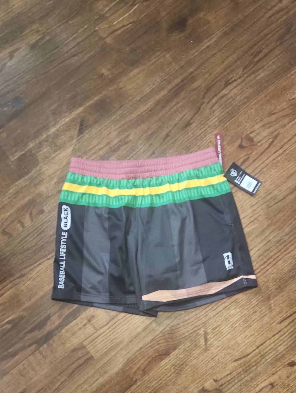 Baseball Lifestyle Pencil Shorts Size Medium NWT